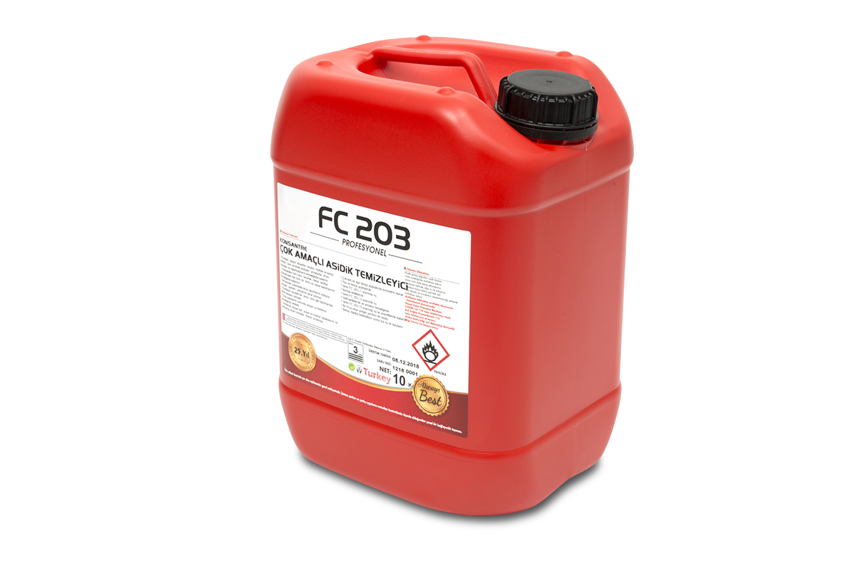 FC 203 – Konsantre Çok Amaçlı Asidik Temizleyici 20kg