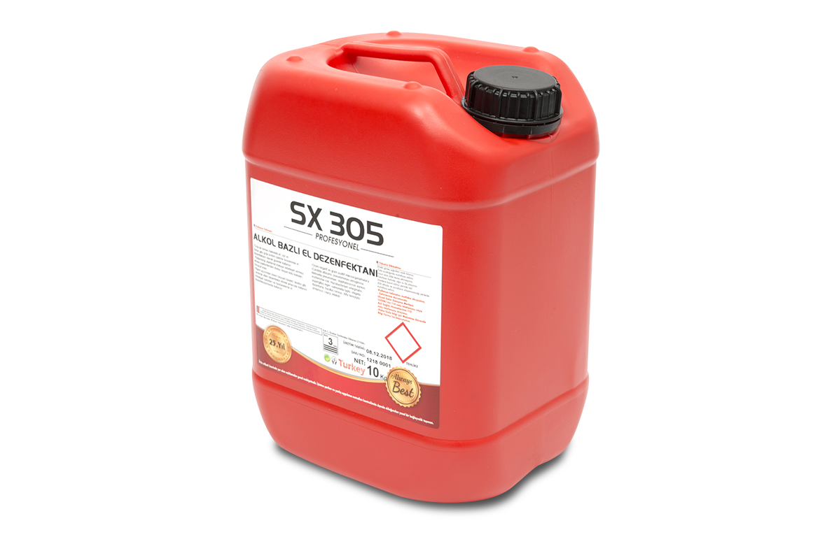SX 305 – Konsantre Alkol Bazlı El Dezenfektanı 20kg