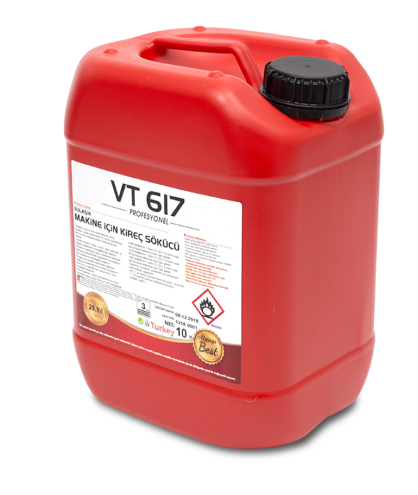 VT 617 – Bulaşık Makinesi İçin  Kireç Sökücü