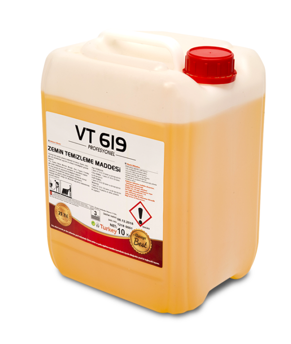 VT 619 – Otomat İçin Zemin  Temizleme Sıvısı