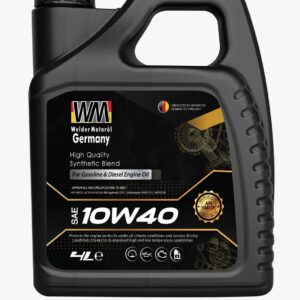 10W40 WELDER MOTORÖL GERMANY FULL SENTETİK 4LT