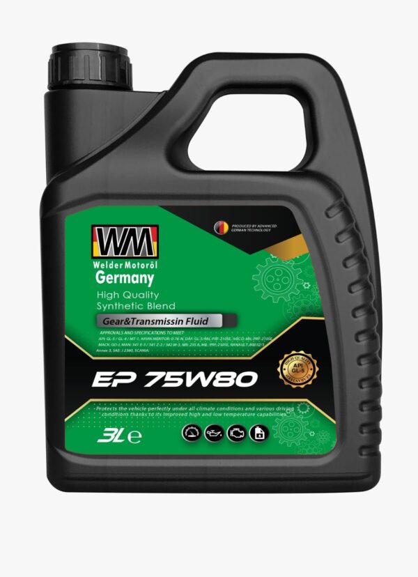 75W80 ŞANZIMAN YAĞI WELDER MOTORÖL GERMANY 3LT