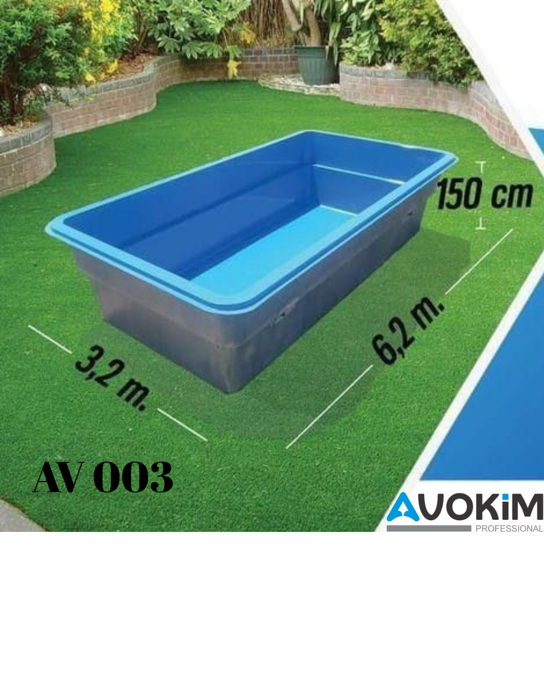 AV 003 - Polyester Fiber-Glass Havuz
