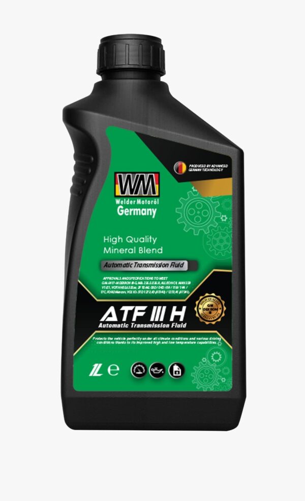 ATF III YEŞİL OTOMATİK ŞANZIMAN YAĞI WELDER MOTORÖL GERMANY 1LT